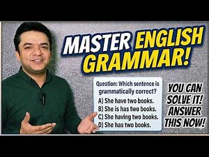 Test Your English Grammar (With Detailed Answers & Explanation)