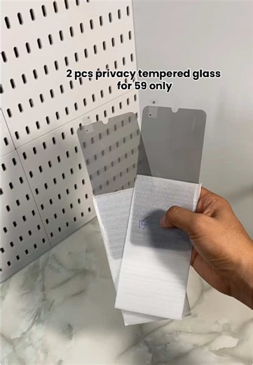 Privacy Tempered Glass Screen Protector for Redmi