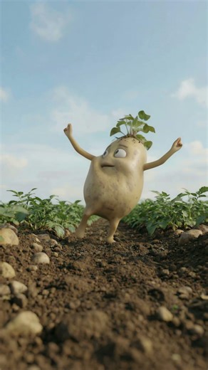 Potato Showing You Some Dance Moves