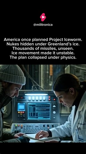 America Planned Hidden Nukes Under Ice. Physics Killed the Idea | Project Iceworm #shorts