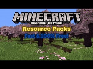 How To Install Resource /Texture Packs In Minecraft Bedrock 2023 - Full Guide - Tutorial!