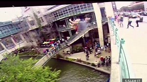Steve-O jumps off San Antonio bridge | CNN