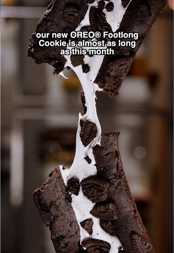Indulge in the New OREO® Footlong Cookie Delight