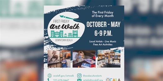 Ocala CEP highlights the first Friday Artwalk