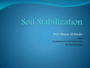 Soil Stabilization - SlideServe