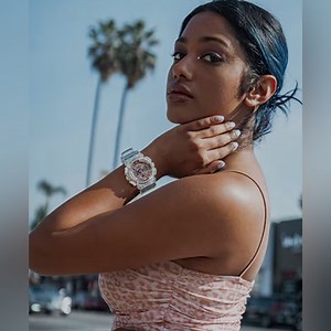 ⌚️✔️G-SHOCK®️ White and Rose gold Wrist Watch ✔️⌚️