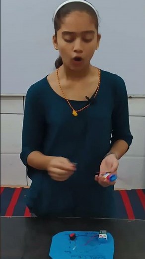 How To Make a Simple Electric Circuit | Working Model School Science Project-Electricity Experiment