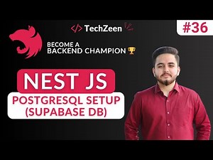 Nest JS Tutorial #36: Connect Supabase PostgreSQL with NestJS | TypeORM Setup 2025 (Hindi/Urdu)