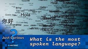 There are over 7,000 languages spoken worldwide. These are the most common dialects. #justcurious | USA TODAY Video | Facebook