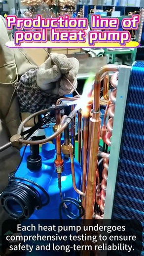 Production Line of Pool Heat Pump