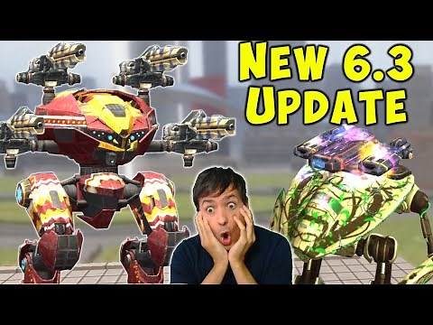 NEW Powerful Setups! War Robots 6.3 Update Live Gameplay WR