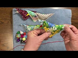 Crafting for Pleasure Week 1. Shoulder pads and prosperity hens tutorial.