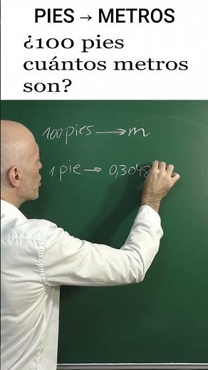 Converting from feet to meters. Conversion factors.