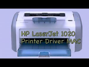 How to Install HP LaserJet 1020 Mac | Printer Driver Configure it