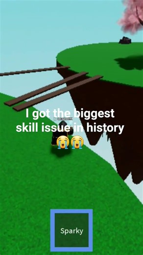 Slap battles skill issue #slapbattles #Roblox #skillissue #brah