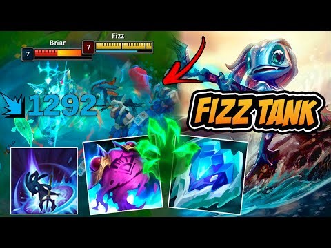 TESTEI FIZZ FULL TANK NO MID E TILTEI O TIME INIMIGO COM ESSA BUILD OP