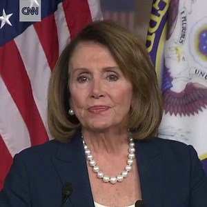 Nancy Pelosi on Donald J. Trump's presidency: "We can see that at seven months: a failure.... Donald Trump is a job loser." | CNN