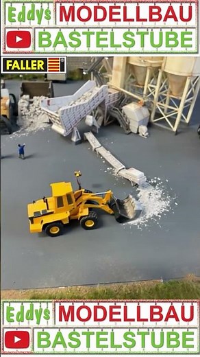 #2 künstliche Intelligenz & Schotterwerk Faller. Ki Ai #modeling #modeltrains #trainspotting