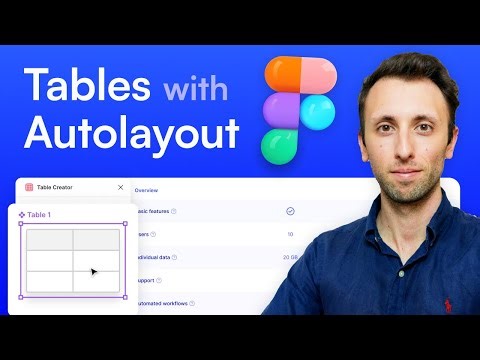 Figma Tables with Autolayout in 1 Minute [Tutorial]
