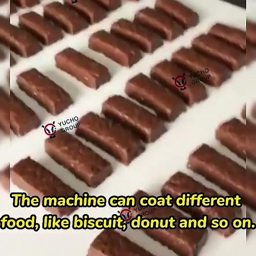 Chocolate Enrobing Coating Machine Production Line