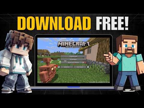 How To Get Minecraft For PCLaptop 2026 free!
