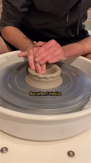 Jonah Kingsfield on Instagram: "The Impossible Pottery Challenge… #pottery #ceramics #satisfying #clay #hobby"