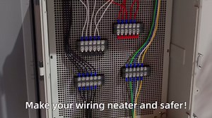 Joinfworld Terminal Block 25A 600V Dual Row Screw Terminal Strip with Cover, 8 Position Pre-Insulated Wire Terminal Block with Jumpers - 4 Pack