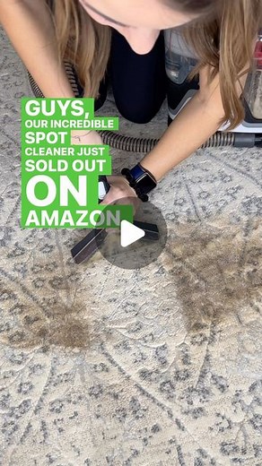 Hoover Vacuums on Instagram: "Head over to Hoover.com and grab everyone’s favorite spot cleaner before it’s gone!😉 Check out the link in our story! #deals #dealsdealsdeals #steal #clean #cleaning #cleaninghacks #cleaningmotivation #cleaningtips #cleaningproducts #carpetcleaning #carpet #rug #rugcleaning #cleanhome #satisfying #satisfyingvideos #mess"