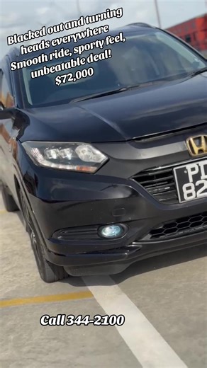 🔥 FOR SALE — 2016 HONDA VEZEL 🔥 💰 PRICE: $72,000 ✔️ Mileage: 155,000 KM ✔️ Paddle Shifters ✔️ 17-Inch Alloy Wheels ✔️ Android Radio Installed ✔️ Inspected & Transfer Ready ✔️ No Issues ✔️ Excellent Condition Inside & Out This 2016 Honda Vezel is the perfect combination of style, comfort, fuel efficiency, and sporty performance 🚘🔥 Equipped with responsive paddle shifters for a more engaging driving experience, sleek 17-inch wheels for an aggressive stance, and a modern Android infotainment s