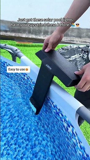 SANSI Solar Pool Lights 😍 #sansi #pool