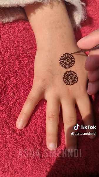 Fun and Simple Kids Mehndi Designs