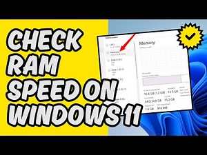 [Easy Guide] Check RAM Speed on Windows 11