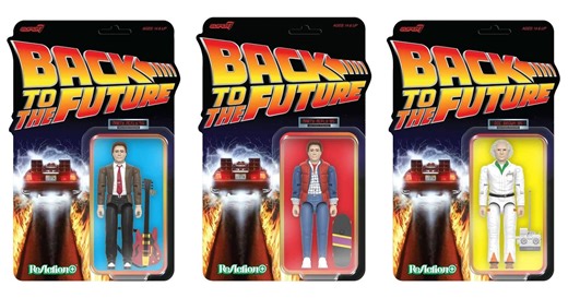 Super7 unveils retro-style Back to the Future ReAction  figures