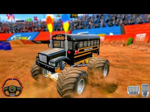 4x4 Monster Truck Stunt Metal Beast -Stunt arena | Monster truck stunt | Gameplay Game