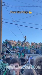 24K views · 100 reactions | Watch out below! (he’s fine) Credits @calpolybarstool #powerline | LineCrate | Facebook