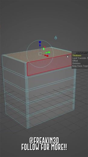 3d Props Modeling- Drawer pt01