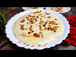 Suji Ki Kheer- जब वक़्त हो कम और मीठा खाने का हो मन बनाएं सूजी की खीर | Semolina Dessert- Rava Kheer