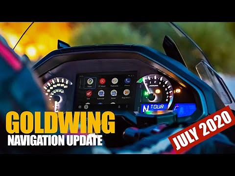 July 2020 Goldwing Navigation Update with Android Auto | 2018+ Honda Goldwing | CruisemansGarage.com