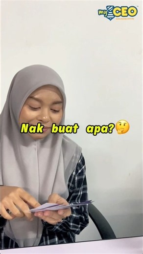 Yeay dapat duit!! Jangan habiskan tauuu kena simpann!🤭
