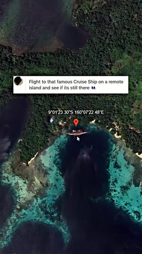 Abandoned Cruise Ship on a Remote Island — Great Barrier Reef 2026
