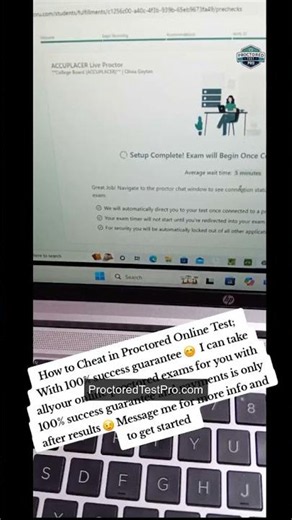 How to Approach a Proctored Online Test — We Support Your Success