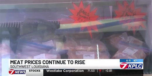 Local meat markets struggling with sales due to high prices