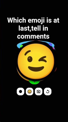 which emoji is at last tell in comments