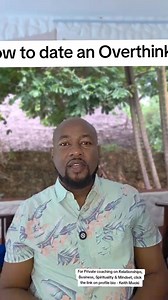 How to date an Overthinker "Dating an overthinker It’s not just love—it’s a full-time puzzle. But if you play it right, you'll win a heart that’s 10 steps ahead and still chooses you every time." #DatingAnOverthinker #OverthinkersInLove #Relationship | That’s So Drea