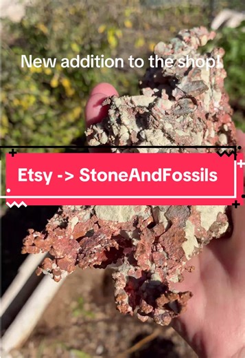 This 1.3 lb! native copper specimen from Arizona! features natural copper formation with raw texture and metallic character. Untreated and unpolished, this piece shows copper in its natural state! #rockcollector #copper #crystalshop #minerals #fossils