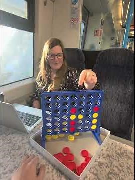 Playing random people at connect 4 #connect4 #game #public