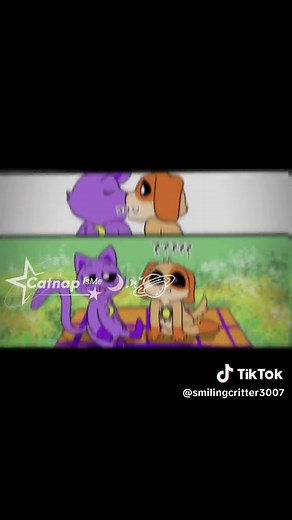 Catnap kisses Dogday, this part is so cute 😍😍😍 #catnap #dogday #smilingcritters #catnapedit #catnapxdogday #poppyplaytimechapter3 #dogdaypopyplaytime