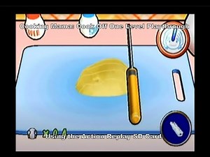 Cooking Mama: Cook Off One Level Playthrough using the Wii's Action Replay SD Card :D #Wii #Nintendo