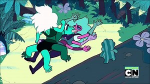 Steven Universe - Alexandrite VS Malachite (Clip) Super Watermelon Island