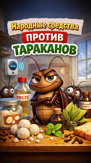 Народные методы борьбы с тараканами: лучшие советы